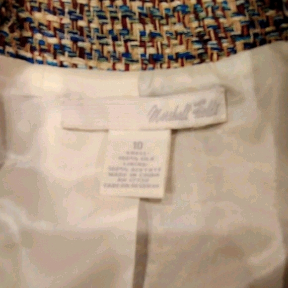 🎉H P.🎉SilkTweed Jacket by Marshall Field. - Picture 3 of 4